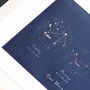 Personalised 'Our Universe' Family Constellation Print, thumbnail 6 of 6