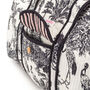 Serendipity Cotton Duffel Bag Black / White Crane, thumbnail 3 of 4