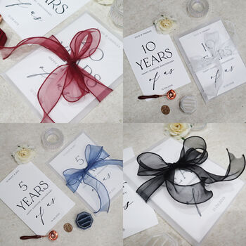 Happy 1st Anniversary Card One Year Anniversary Gift For Couple Paper Anniversary, 7 of 9