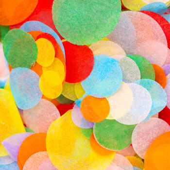 Rainbow Wedding Confetti | Biodegradable Paper Confetti, 3 of 7
