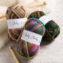 Cheeky Chunky Twist Yarn 100g Ball Natural Merino Wool, thumbnail 1 of 7