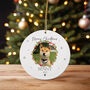 Personalised Christmas Pet Bauble With Photo, thumbnail 2 of 5