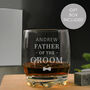 Personalised Father Of The Groom Tumbler Gift Boxed, thumbnail 1 of 3