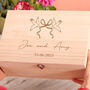Dove Birds Wedding Keepsake Box, thumbnail 2 of 2
