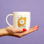 Wheel Of Fortune Cosy Tarot Mug, thumbnail 3 of 7