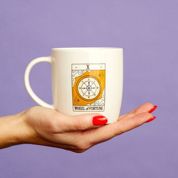 Wheel Of Fortune Cosy Tarot Mug, 3 of 7
