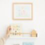Nursery Shelf With Rail, Nursery Decor, thumbnail 6 of 12