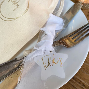 Personalised Christmas Table Place Setting Tag, 4 of 6