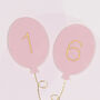 Age 16 Balloons Birthday Card, thumbnail 2 of 3