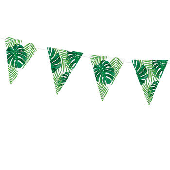 Aloha Tropical Party Leaves Garland, 2 of 3