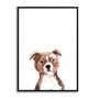 Staffordshire Bull Terrier Framed Dog Print, thumbnail 2 of 2