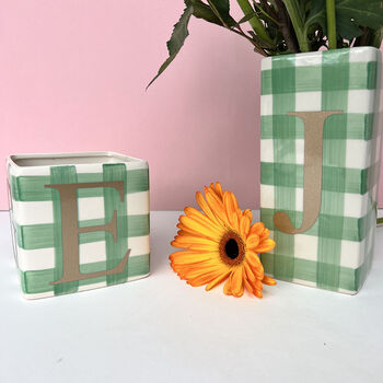Personalised Initial Vase And Plant Pot, 3 of 9