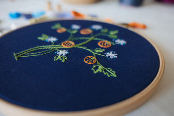 Orange Tree Embroidery Kit, 2 of 7