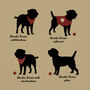 Personalised Border Terrier Print For One Or Two Dogs, thumbnail 2 of 10