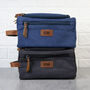 Personalised Jetsetter Denim Wash Bag, thumbnail 2 of 11