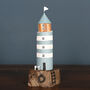 Lighthouse On Driftwood Block Decoration, thumbnail 4 of 8