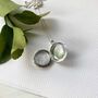 Sterling Silver Circular Floral Locket, thumbnail 5 of 8