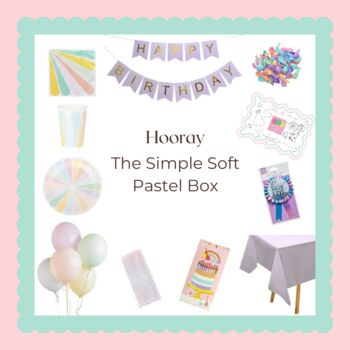 Simple Soft Pastel Party Box, 2 of 12
