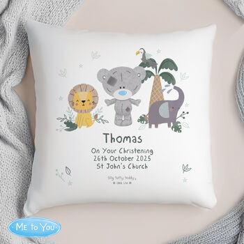 Personalised Tiny Tatty Teddy Jungle Cushion, 2 of 6