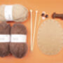 Giant Moose Head Knitting Kit, thumbnail 8 of 8