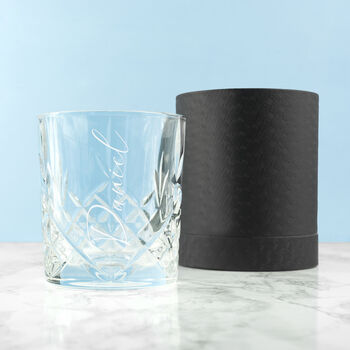 Personalised Crystal Whisky Tumbler, 5 of 7