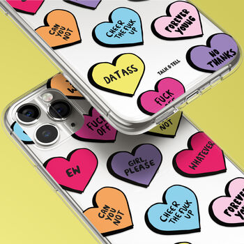 Love Heart Phone Case For iPhone, 6 of 8