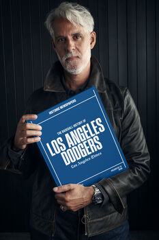 Los Angeles Dodgers Personalised Gift Baseball Newspaper History Book, 9 of 12