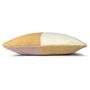 Festivity Wool Cushion Yellow Offwhite Square, thumbnail 4 of 5