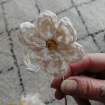 Make Your Own Crochet Flower Bouquet Kit, 8 of 11
