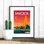 Bangkok Art Print, thumbnail 3 of 4
