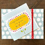 New Job Congratulations Flower Card, thumbnail 1 of 2