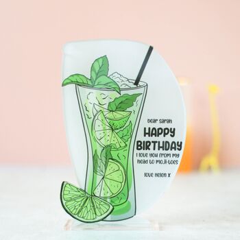 Personalised Mojito Cocktail Card, 3 of 7