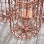 Copper Wire Four Section Cutlery And Utensil Holder, thumbnail 6 of 6