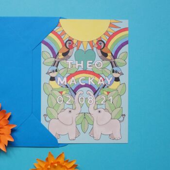 Personalised Illustrated Birthday Party Invitations, 5 of 7
