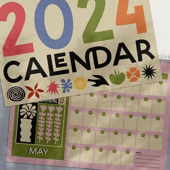 2024 Wire Bound Calendar, 7 of 12
