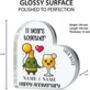 Personalised Acrylic Heart Plaque Anniversary Gift For Couples, thumbnail 4 of 11