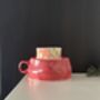 Handmade Porcelain Cup And Saucer, thumbnail 3 of 6