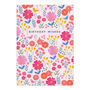Happy Birthday Card Pink Floral Pattern, thumbnail 3 of 3