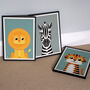 Personalised Kids Cheeky Monkey Poster, thumbnail 6 of 6