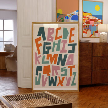 Alphabet Art Print, 2 of 5