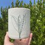 Lily Of The Valley Embroidered Lantern, thumbnail 2 of 3