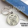 Corgi Outline ID Tag, thumbnail 2 of 4