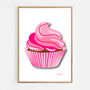 Pink Cupcake Print, thumbnail 4 of 6