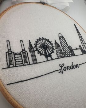 London Skyline Beginners Embroidery Kit, 4 of 11