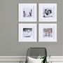 Square White Frame Gallery Wall Collection, thumbnail 3 of 4