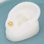Starburst Opal Stud Earrings In Sterling Silver, thumbnail 8 of 11