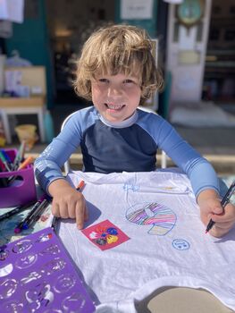 Children's T Shirt Decorating Party Art Activity, 3 of 9