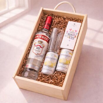 Mother’s Day Smirnoff Vodka And Chocolate Gift Set, 2 of 8