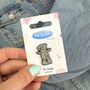 Tatty Teddy Standing Enamel Pin Badge, thumbnail 1 of 3