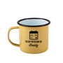 Personalised Day You Became My Daddy Enamel Mug, thumbnail 6 of 7